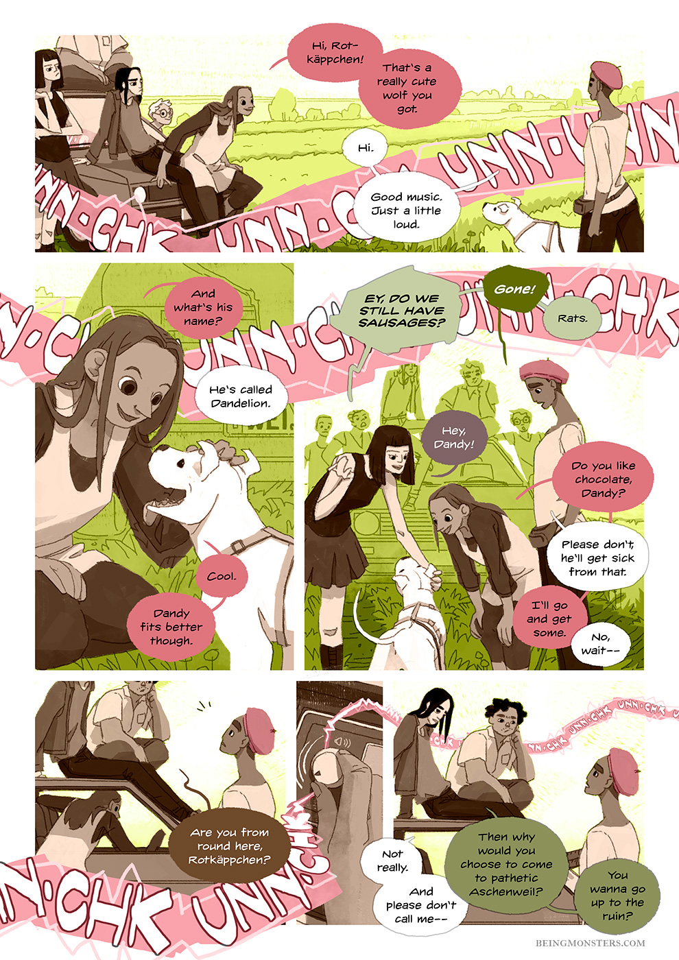 Being Monsters comic Book 1 Chapter 2 page 10 Julia Beutling