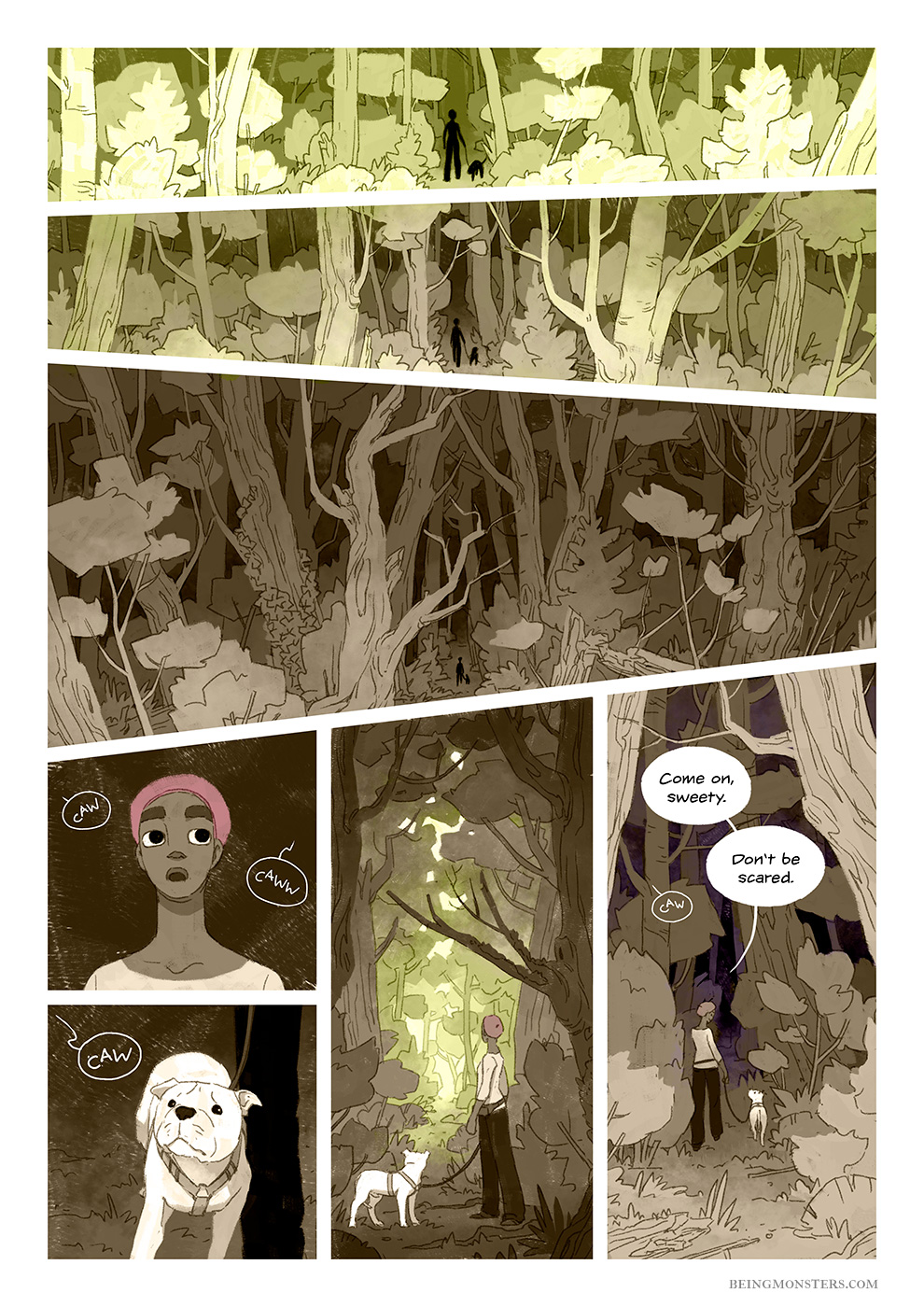 Being Monsters comic Book 1 Chapter 2 page 17 Julia Beutling